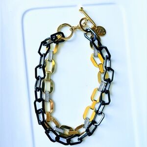 henri bendel Jewelry Statement Henri Bendel Gold Black